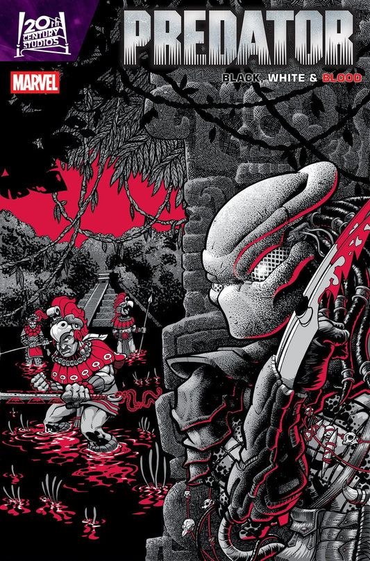 Predator: Black, White & Blood #2 (J. Gonzo Cover)