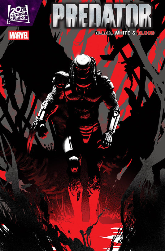 Predator: Black, White & Blood #3 (Pete Woods Cover)
