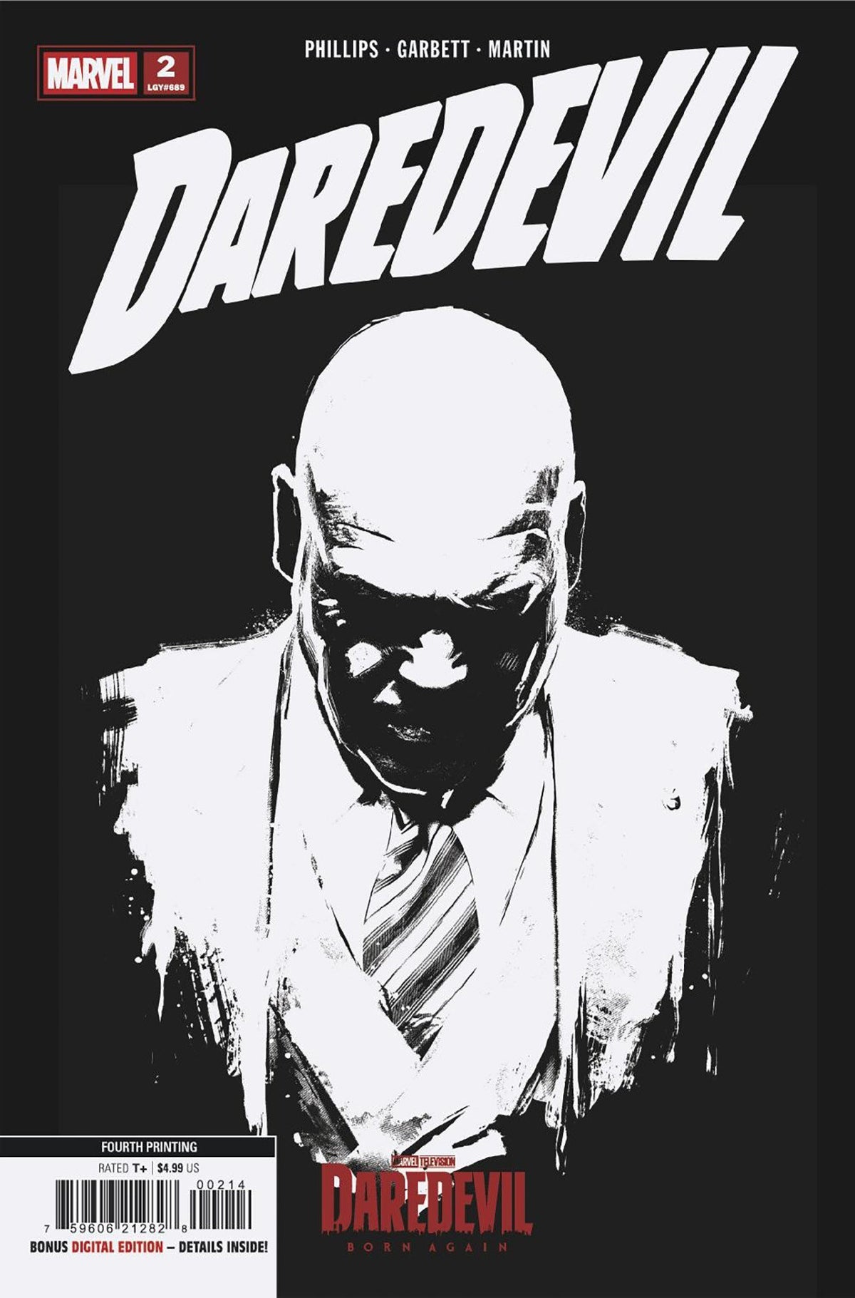Daredevil #2 4th Printing Marvel Television