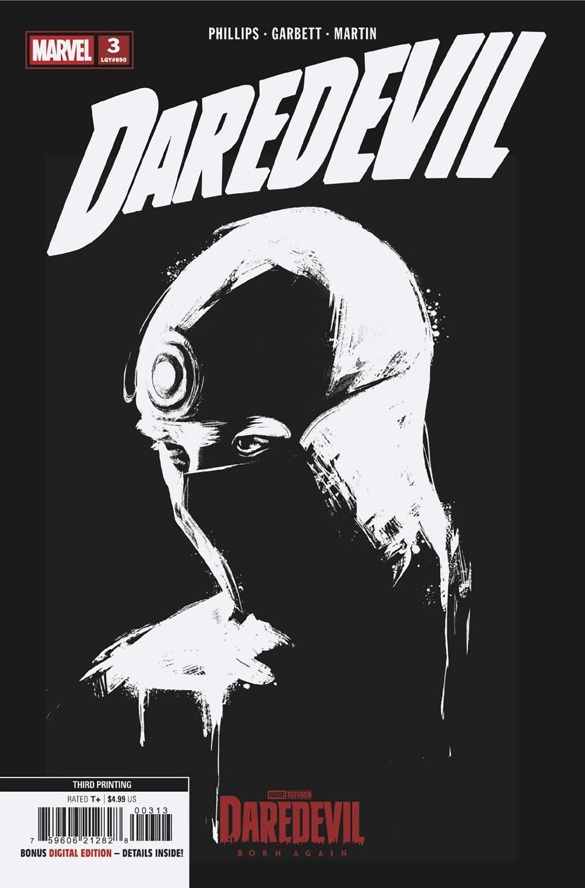 Daredevil #3 3rd Printing Marvel Television