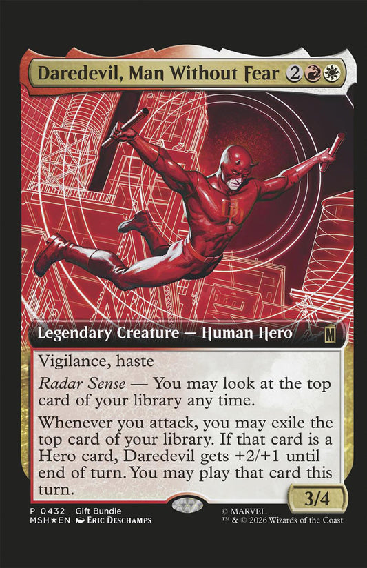 Daredevil #4 (Eric Deschamps Magic: the Gathering Variant)