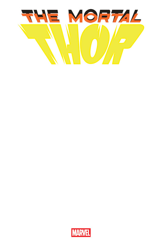 The Mortal Thor #1 (Blank Cover)