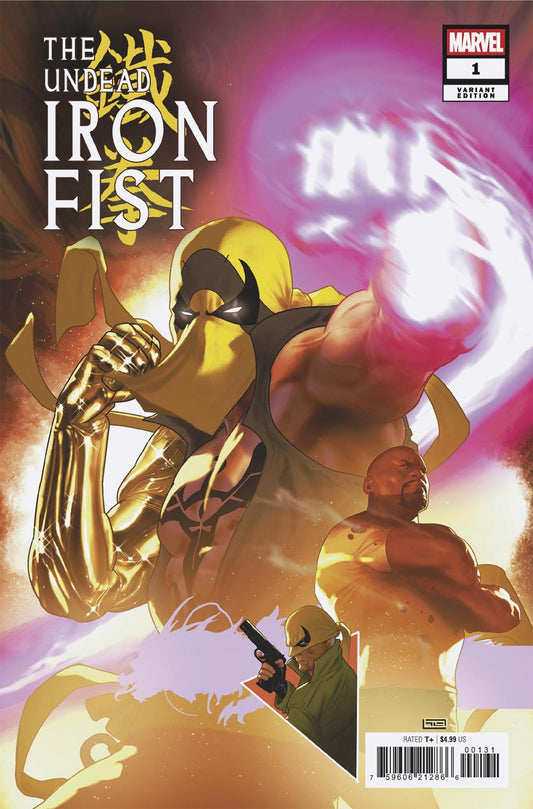 The Undead Iron Fist #1 (Taurin Clarke Cover)