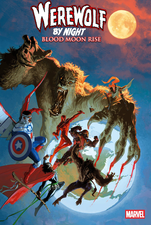 Werewolf by Night: Blood Moon Rise #1 (Josemaria Casanovas Cover)
