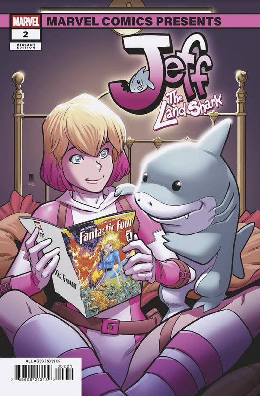 Jeff The Land Shark #2 (Paco Medina 'Marvel Comics Presents' Cover)