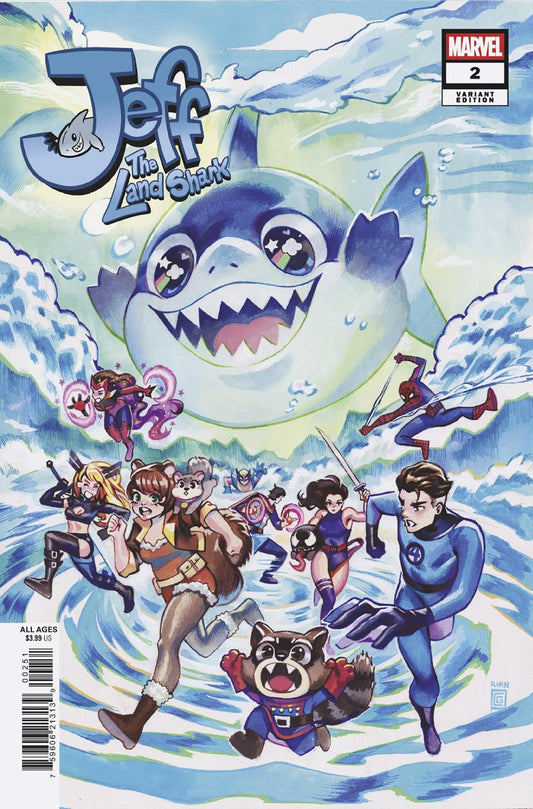 Jeff The Land Shark #2 (Rian Gonzales Cover)