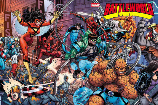 Battleworld #1 (Nick Bradshaw Connecting Cover)