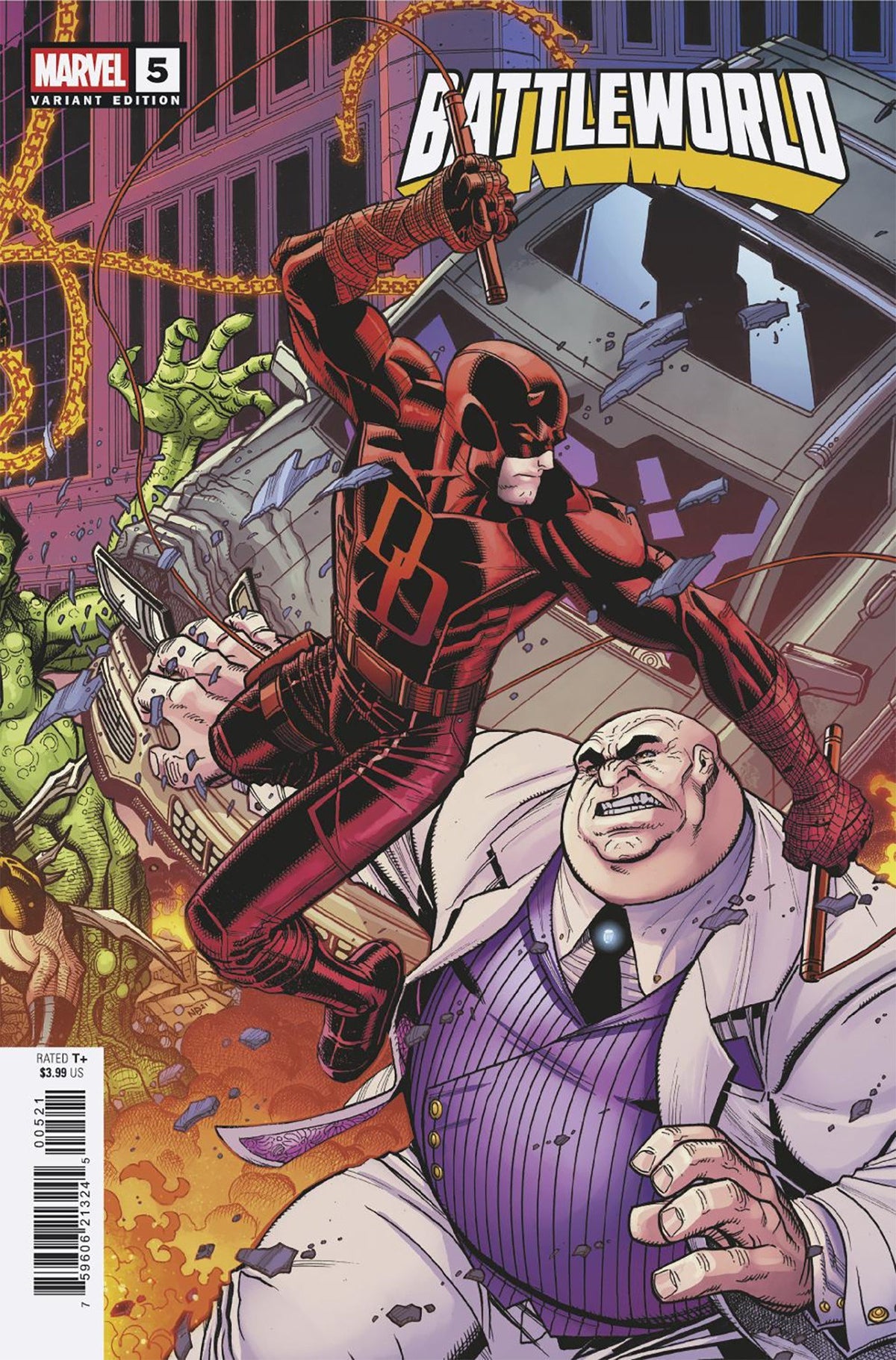 Battleworld #5 (Nick Bradshaw Connecting Variant)