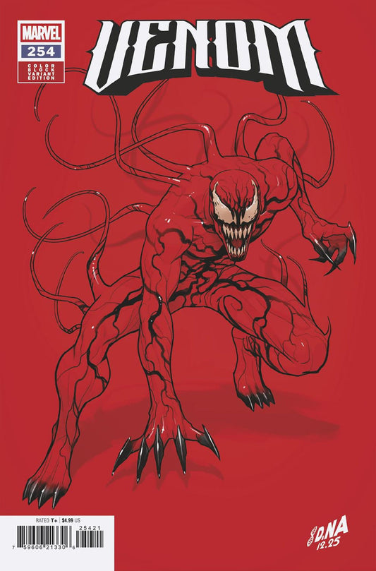 Venom #254 (David Nakayama Color Block Red Variant)