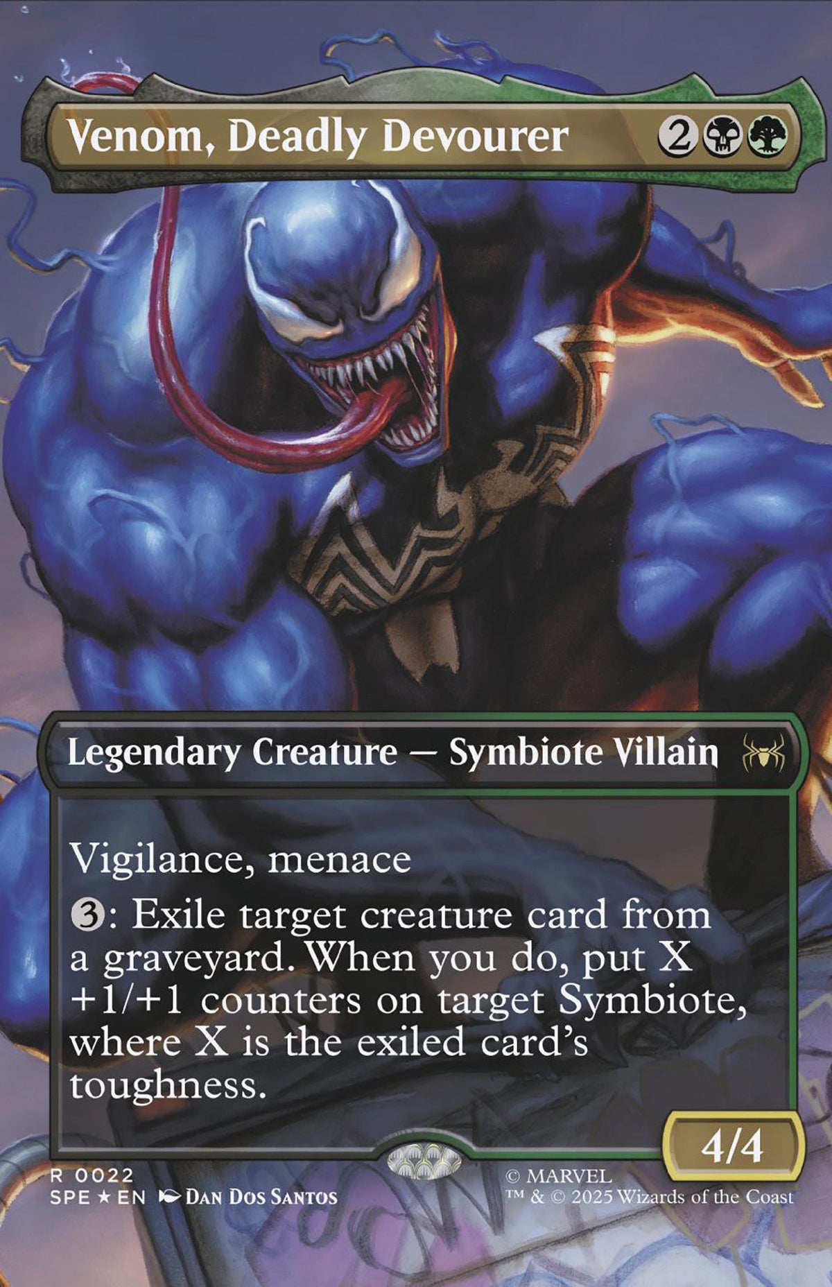 Venom #258 (Daniel Dos Santos Magic: the Gathering Variant)