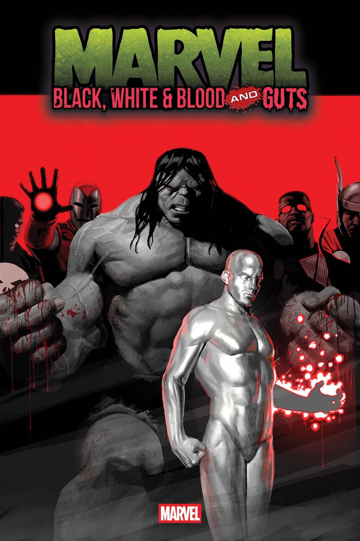 Marvel: Black, White & Blood and Guts #1