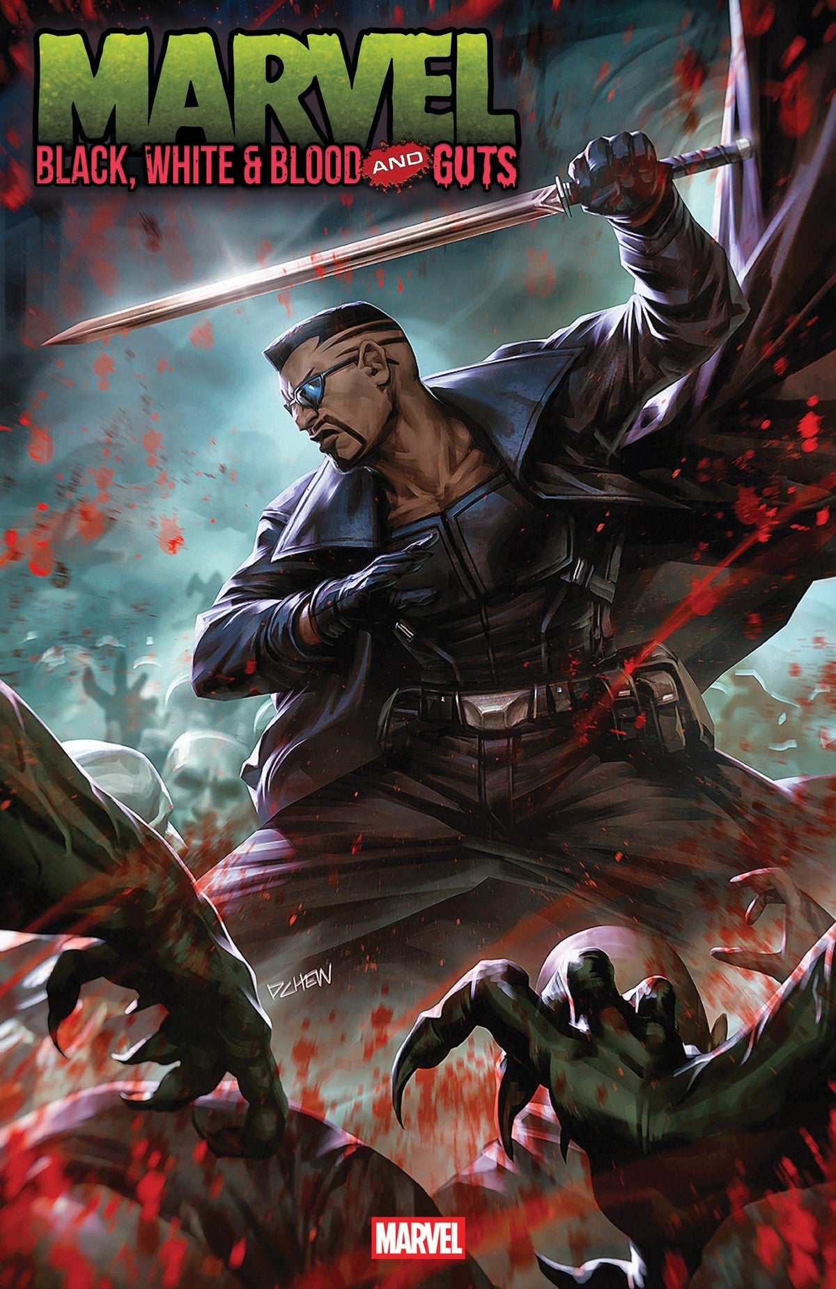 Marvel: Black, White & Blood and Guts #1 (Derrick Chew Cover)