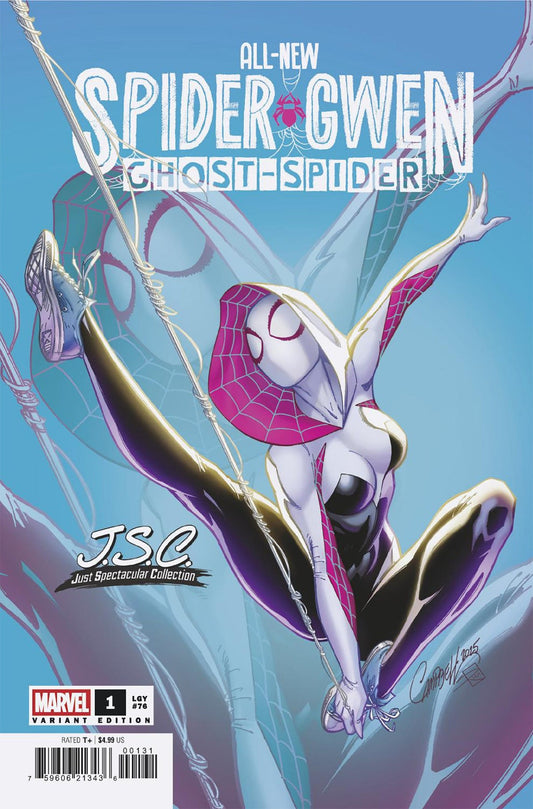 All-New Spider-Gwen: The Ghost-Spider #1 (J. Scott Campbell 'Just Spectacular Collection' Cover)