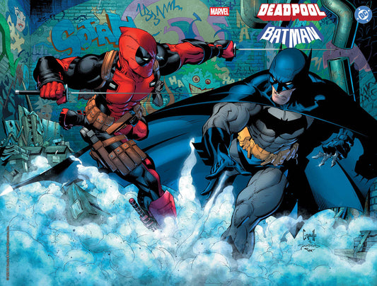 Marvel/DC: Deadpool/Batman #1 (Greg Capullo Wraparound Cover)