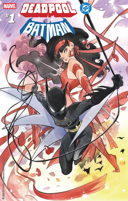 Marvel/DC: Deadpool/Batman #1 (Peach Momoko Cover)