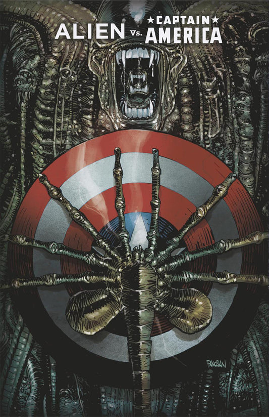 Alien vs. Captain America #1 (Dan Panosian Foil Cover)