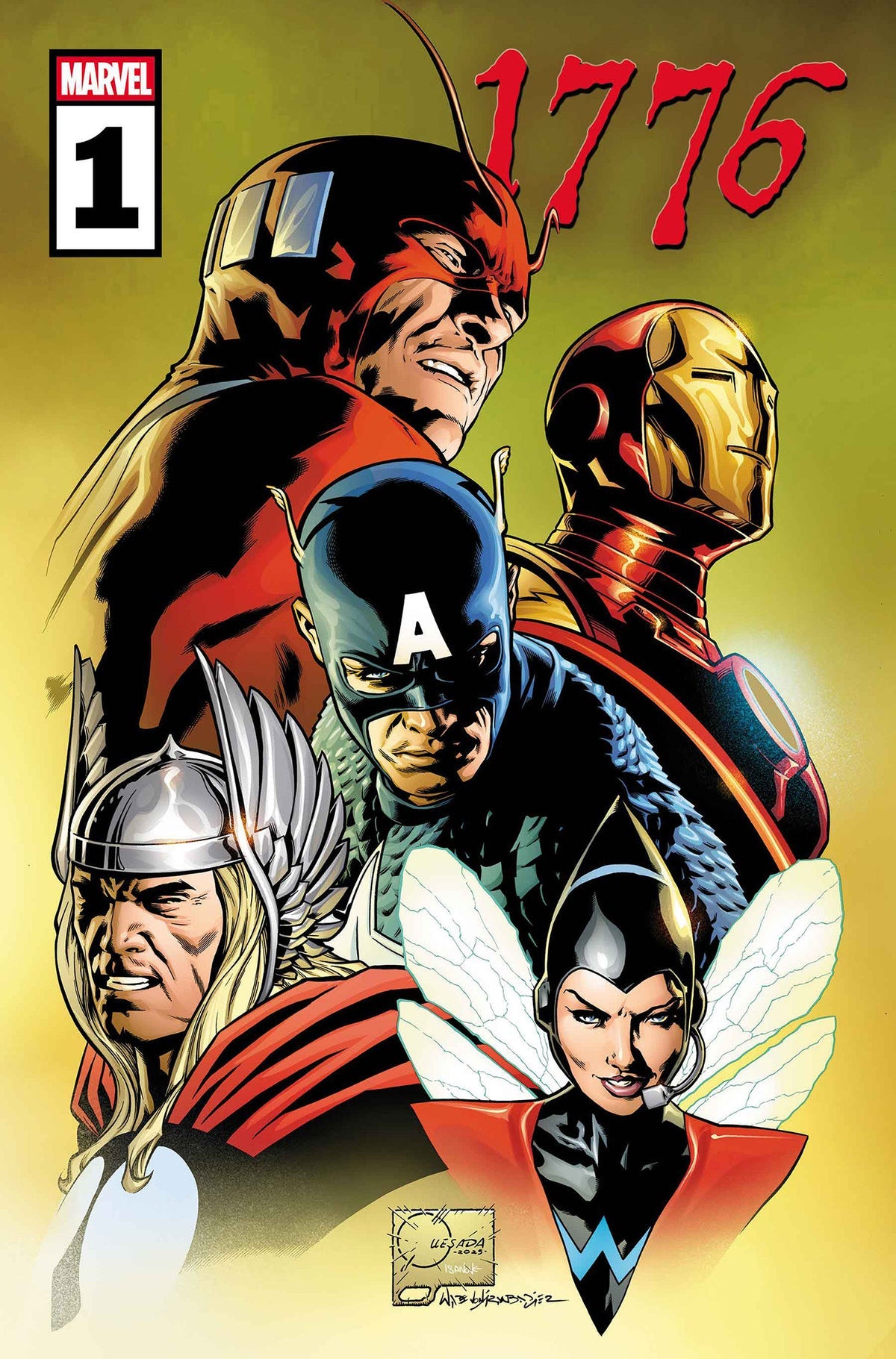 1776 #1 (Joe Quesada Avengers Variant)