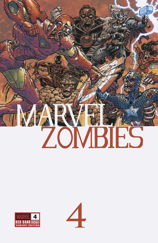 Marvel Zombies: Red Band #4 (Scott Koblish Retro Zombie Variant)
