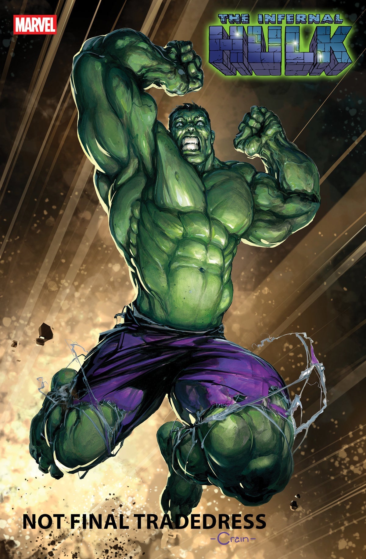 The Infernal Hulk #3 (Clayton Crain Variant)