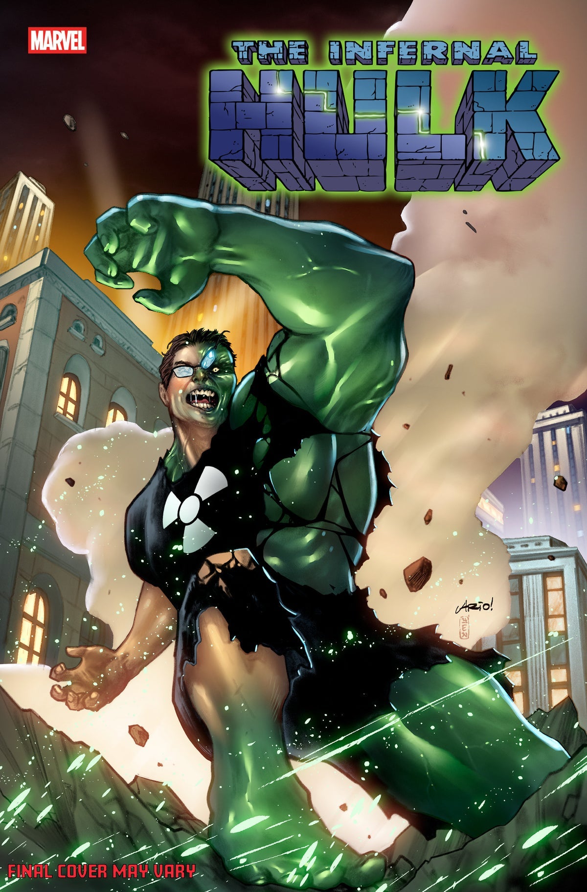 The Infernal Hulk #4 (Ario Anindito Hell's Kitchen Variant)