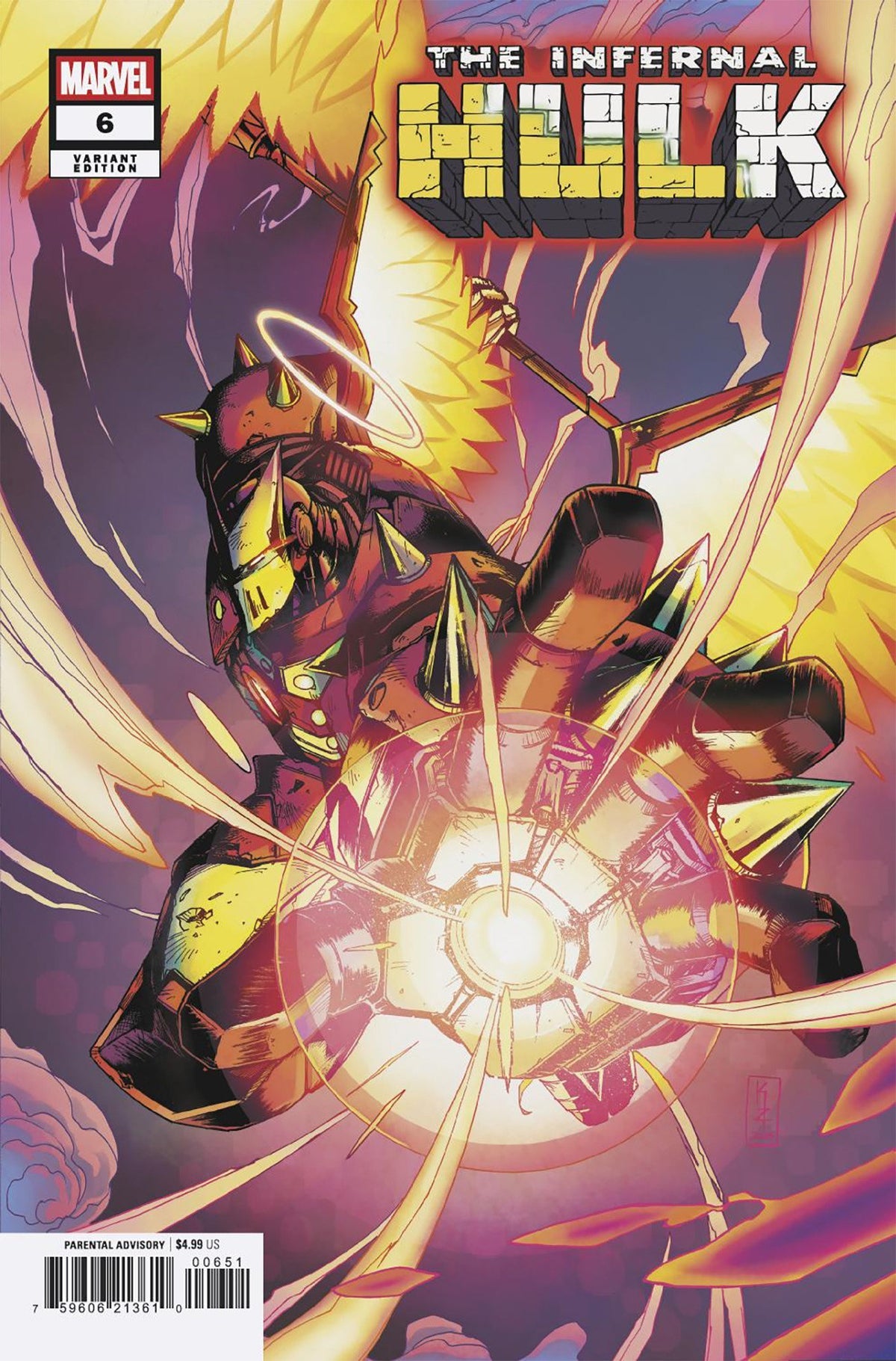 Infernal Hulk #6 (Kei Zama Hellbuster Armor Variant)