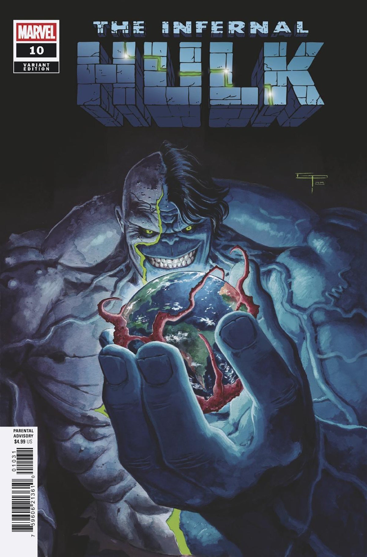 Infernal Hulk #10 (Germán Peralta Variant)