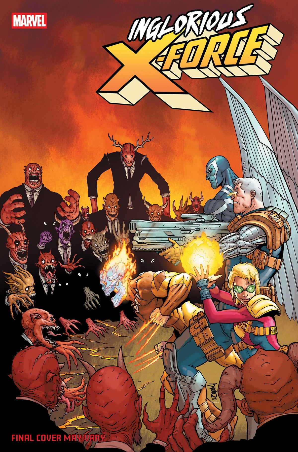 Inglorious X-Force #2 (Jacen Burrows Variant)