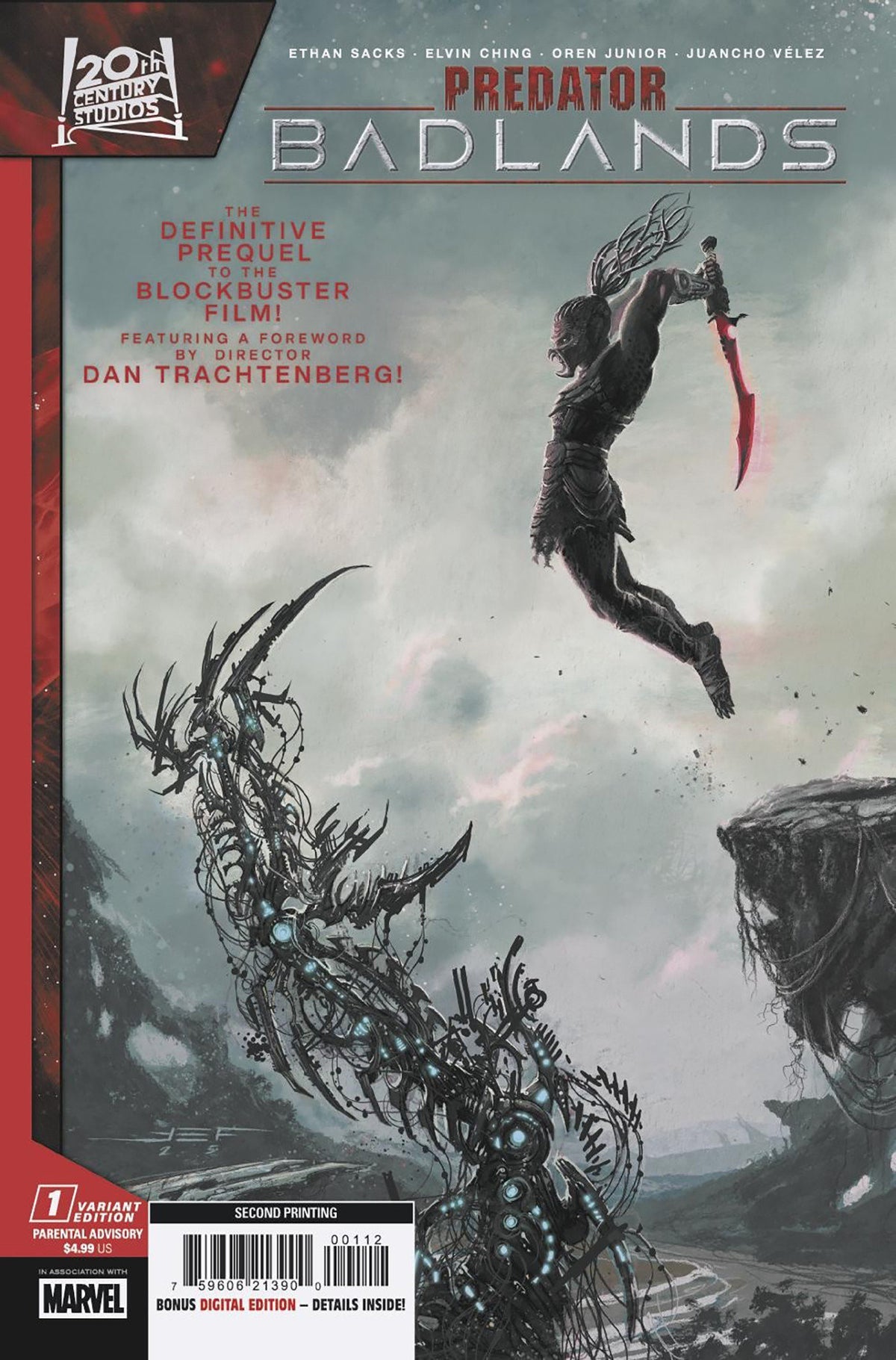Predator: Badlands #1 (2nd Printing)