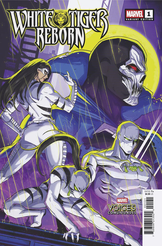 White Tiger: Reborn #1 (Jhony Caballero Cover)