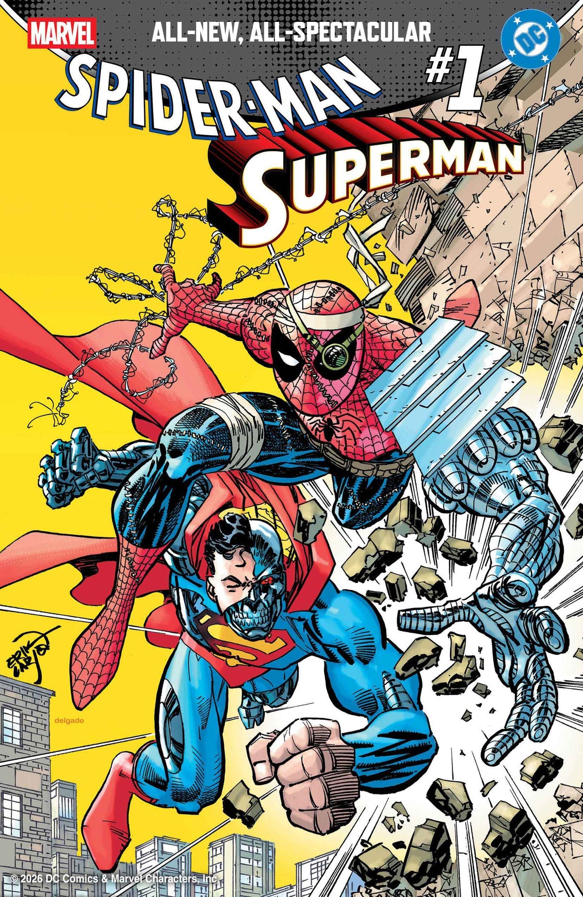Marvel / DC: Spider-Man / Superman #1 (Erik Larsen Variant)