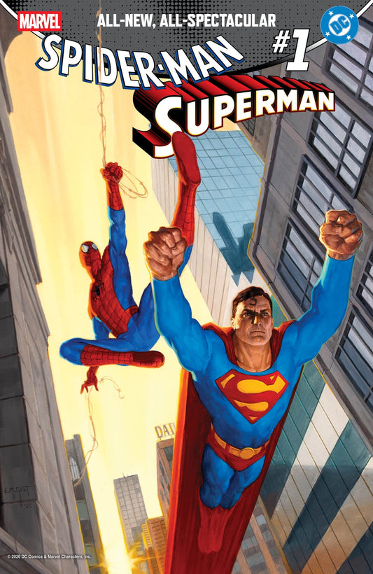 Marvel / DC: Spider-Man / Superman #1 (1:25 Erik M. Gist Variant)
