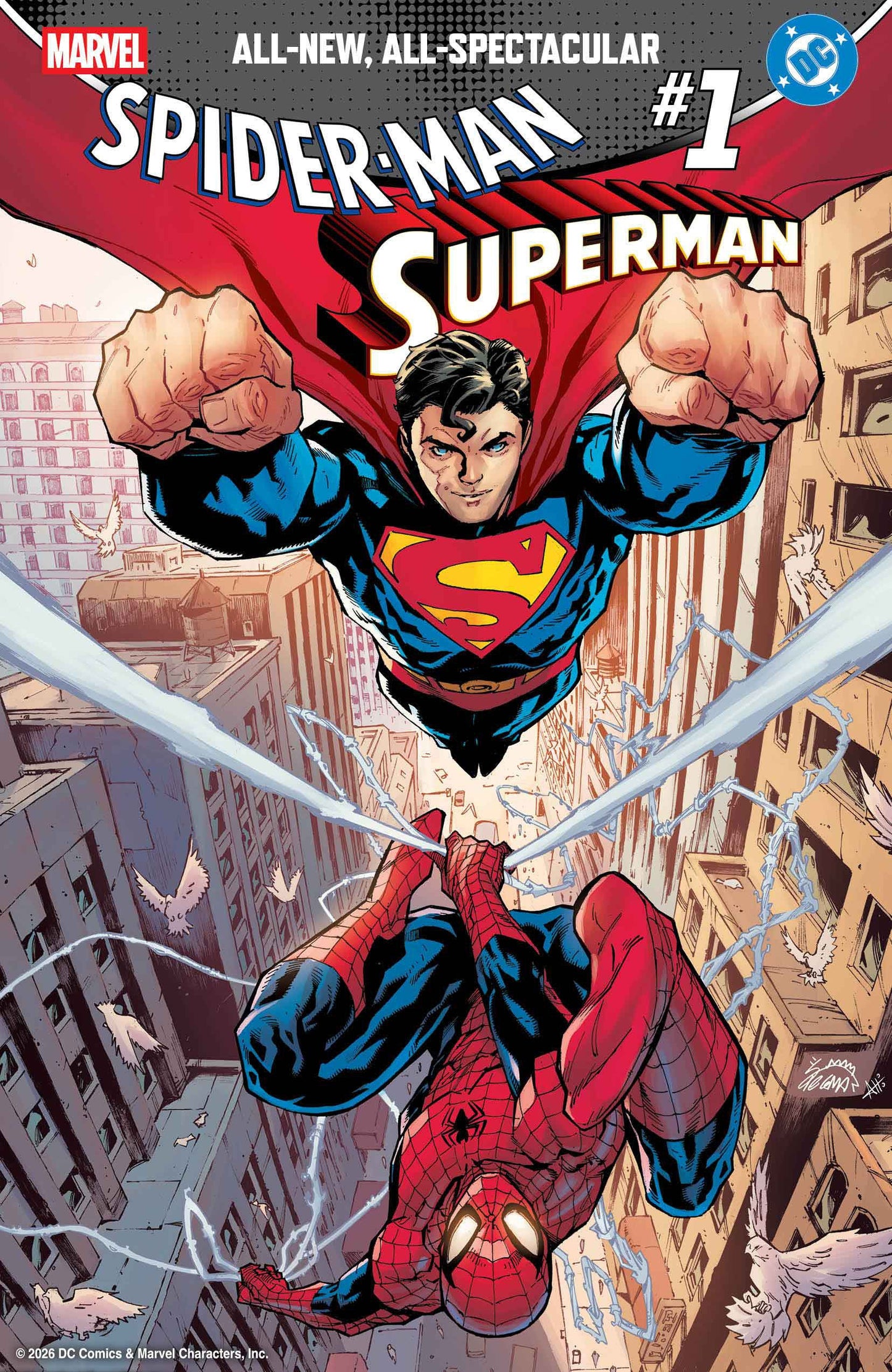 Marvel / DC: Spider-Man / Superman #1 (Ryan Stegman Variant)