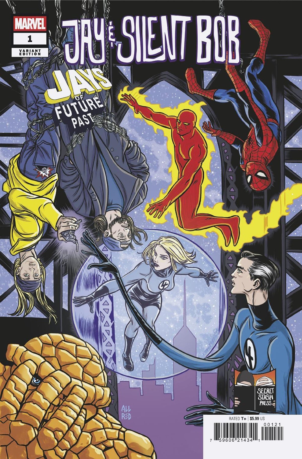 Jay & Silent Bob: Jays of Future Past #1 (Jim Mahfood Variant) (Copy)