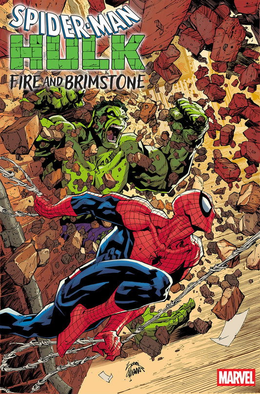 Spider-Man / Hulk: Fire and Brimstone #1 Ryan Stegman Variant