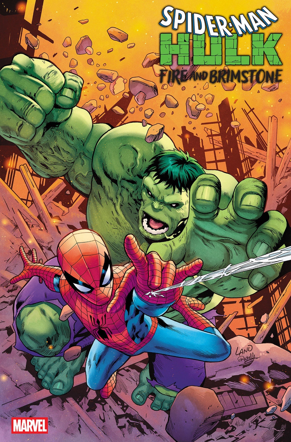 Spider-Man / Hulk: Fire and Brimstone #2 Greg Land Variant