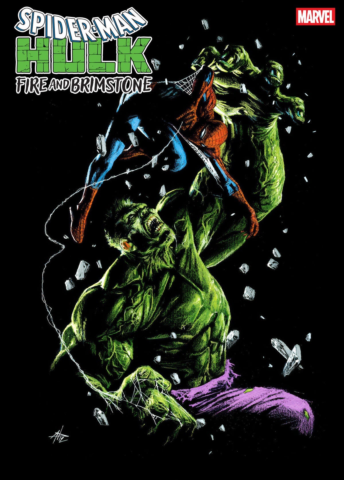 Spider-Man / Hulk: Fire and Brimstone #3 Gabriele Dell'Otto Variant