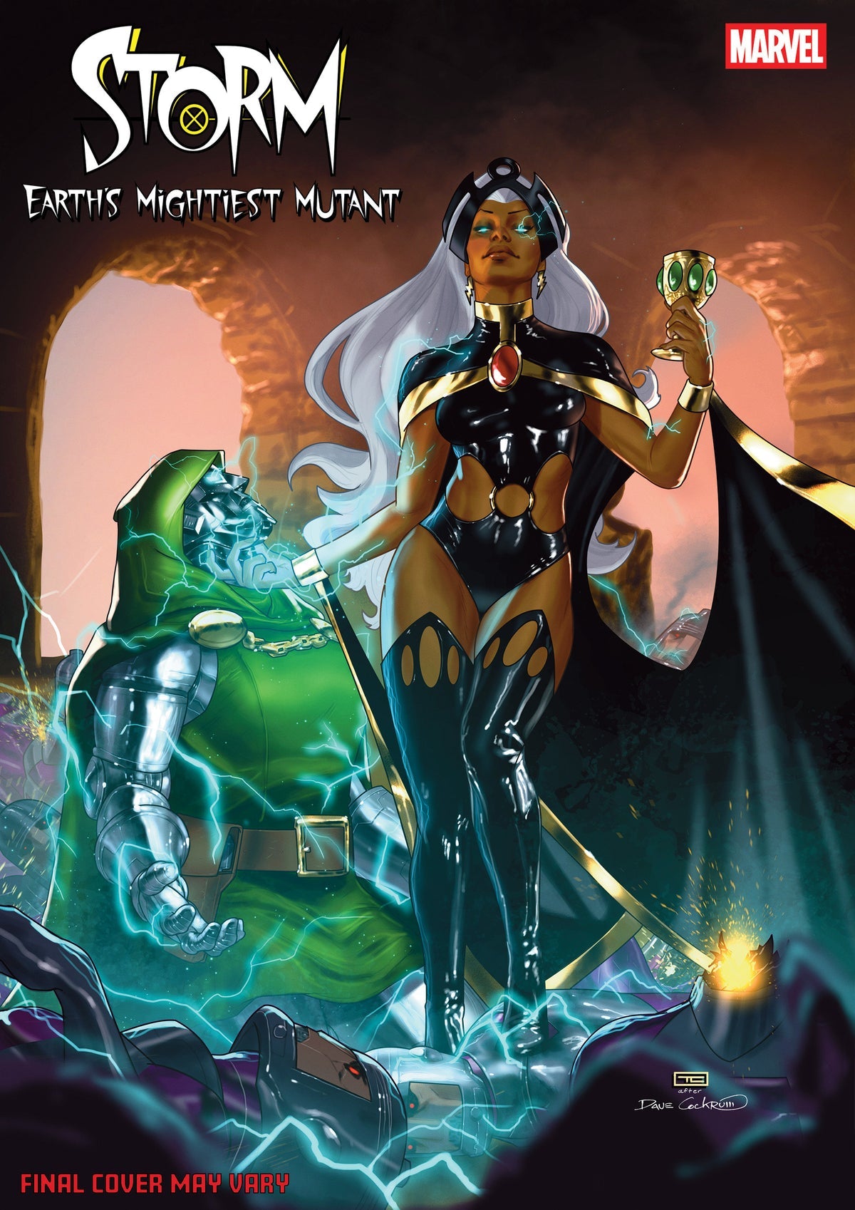 Storm: Earth's Mightiest Mutant #2 (Taurin Clarke Doom Homage Variant)