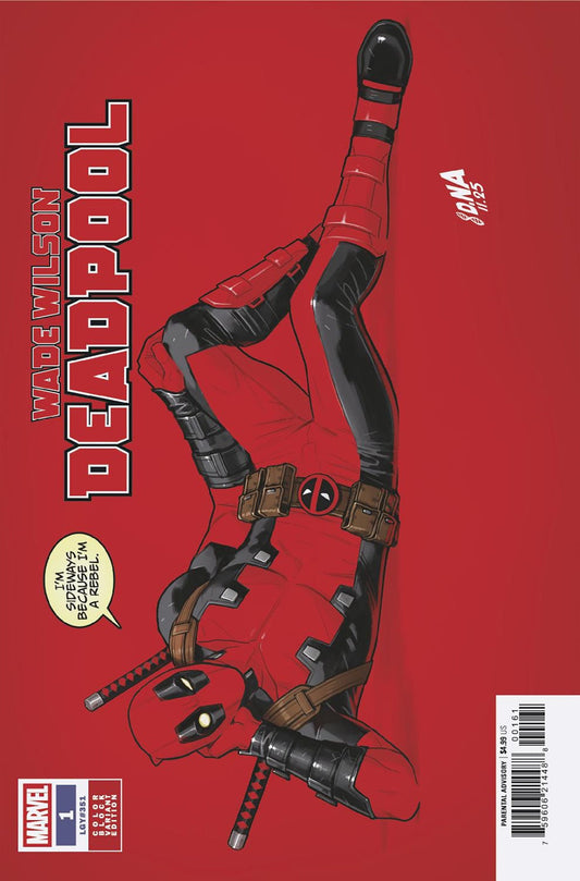 Wade Wilson: Deadpool #1 (David Nakayama Color Block Red Variant)