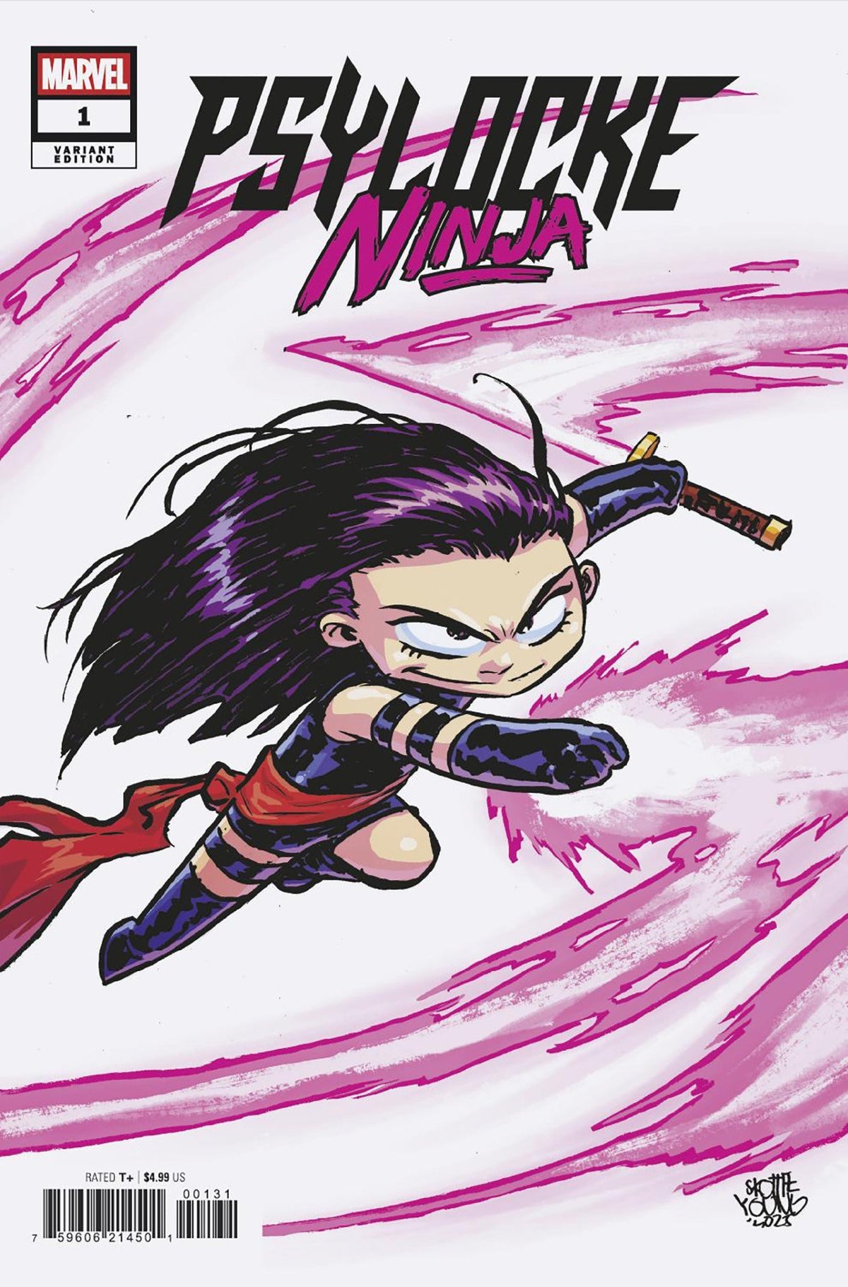 Psylocke: Ninja #1 (Skottie Young Variant)