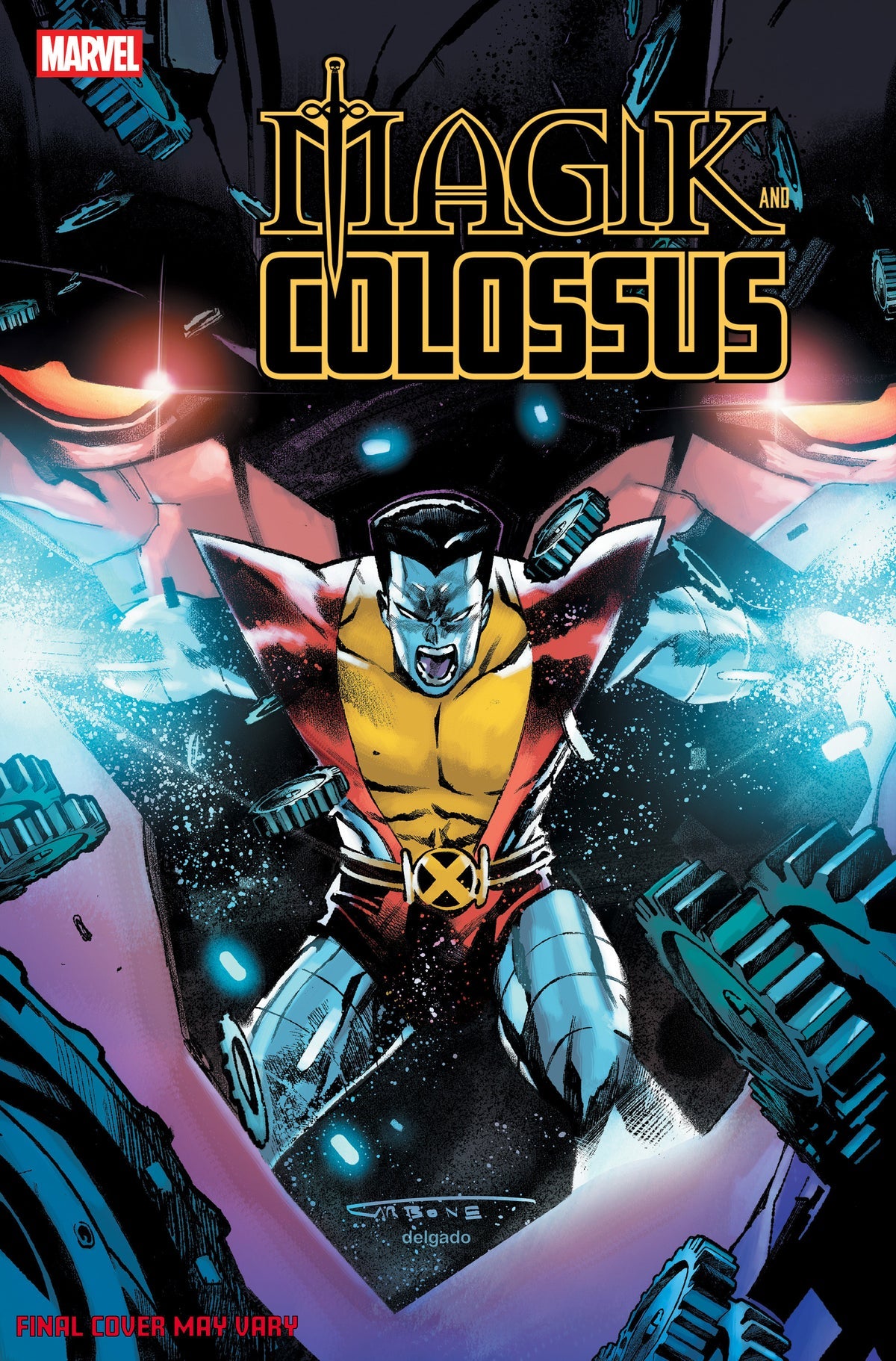 Magik and Colossus #2 (Domenico Carbone Colossus Variant)