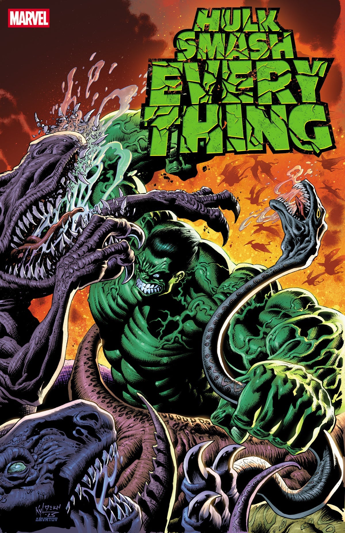 Hulk: Smash Everything #2 (Kyle Hotz Variant)