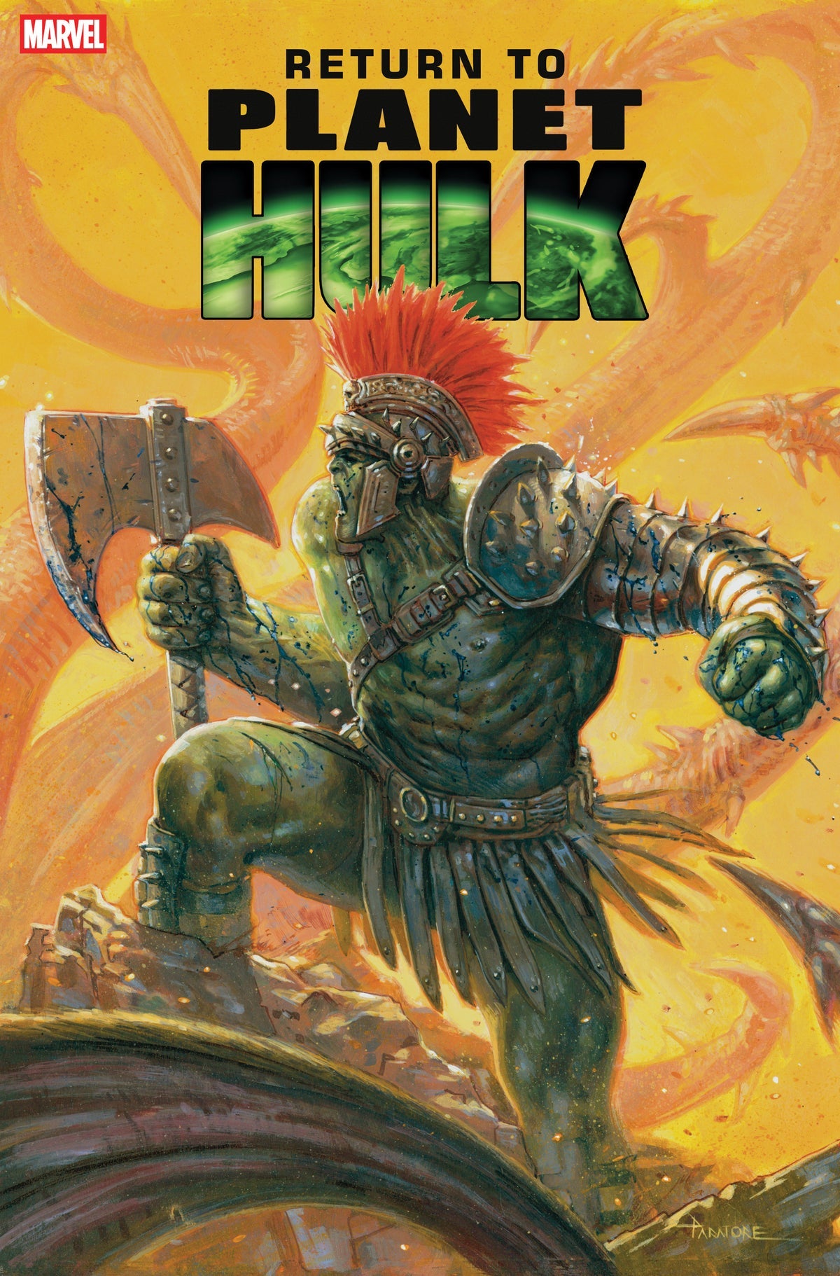 Return to Planet Hulk #1 (Davide Paratore Cover)