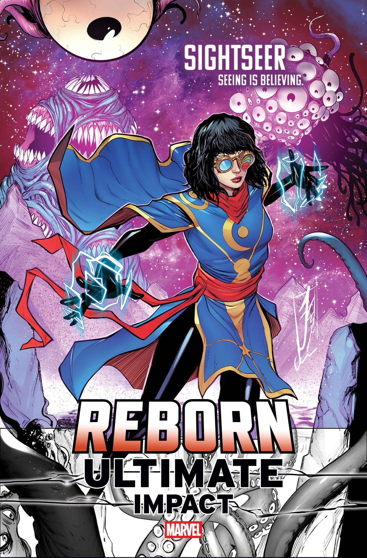 Ultimate Impact: Reborn #1 (Stefano Caselli Sightseer First Appearance Variant)