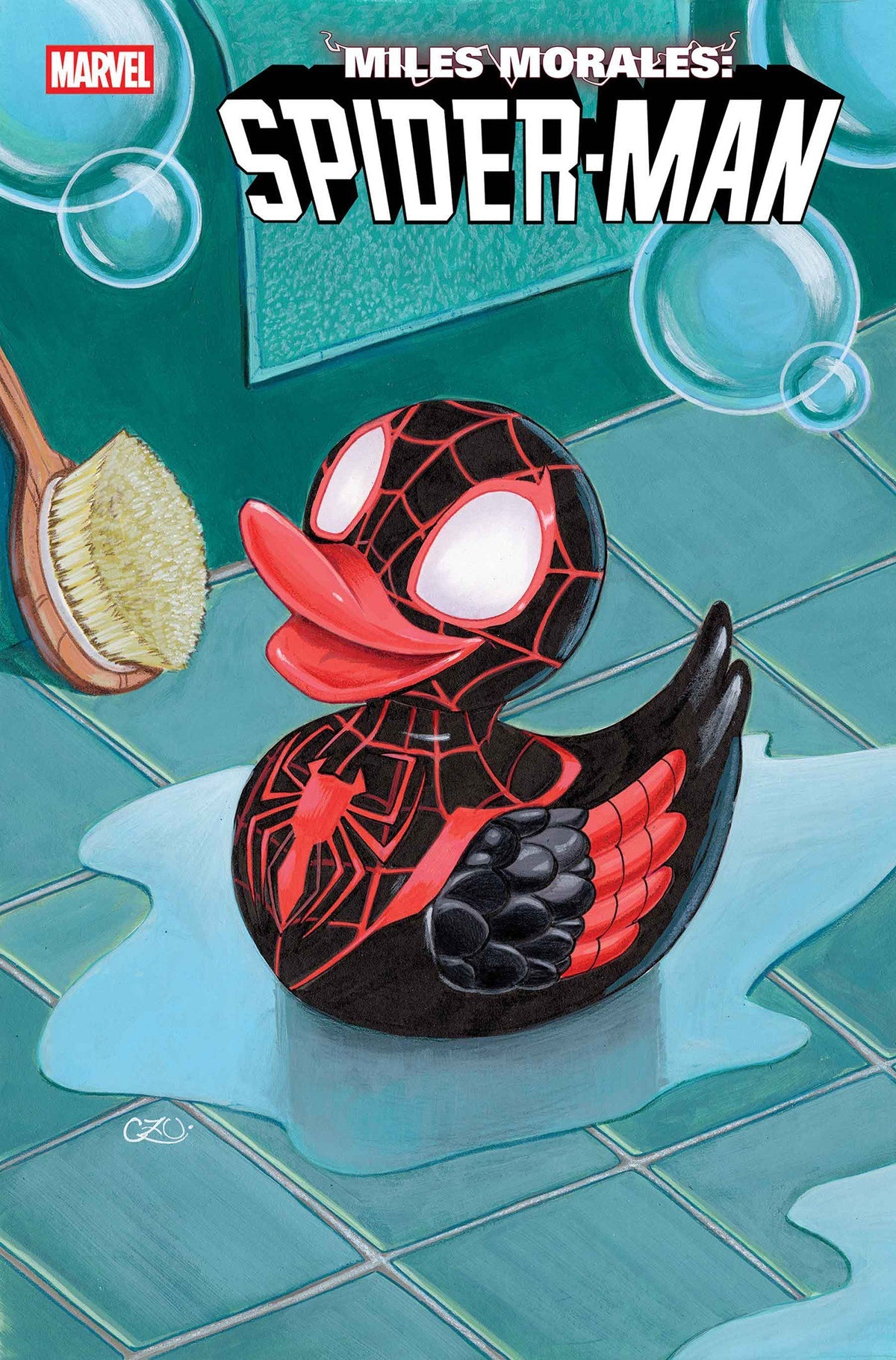 Miles Morales: Spider-Man #1 (Chrissie Zullo Uminga Marvel Duck Variant)