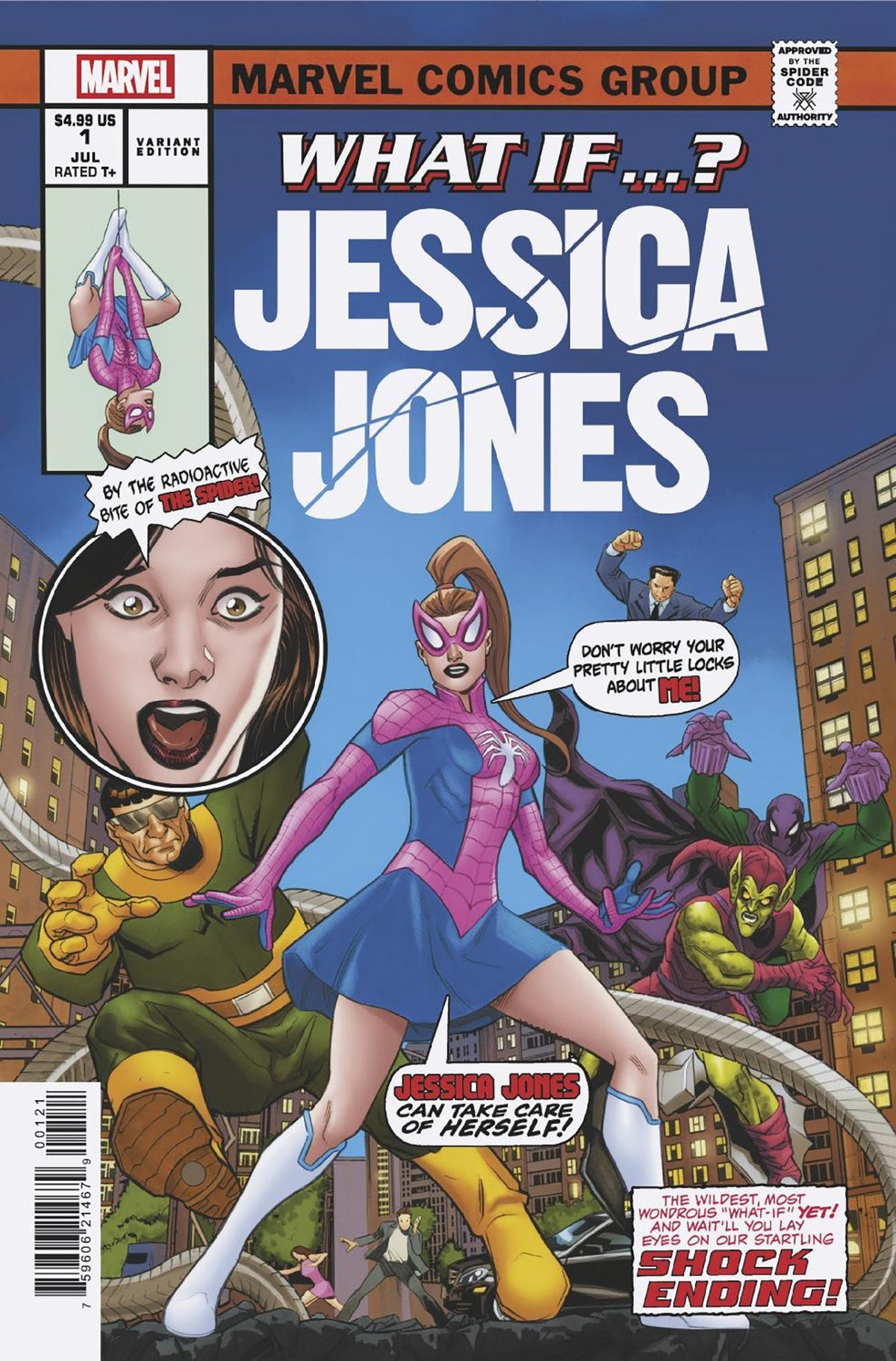 What If...? Jessica Jones #1 (David Messina Homage Variant)