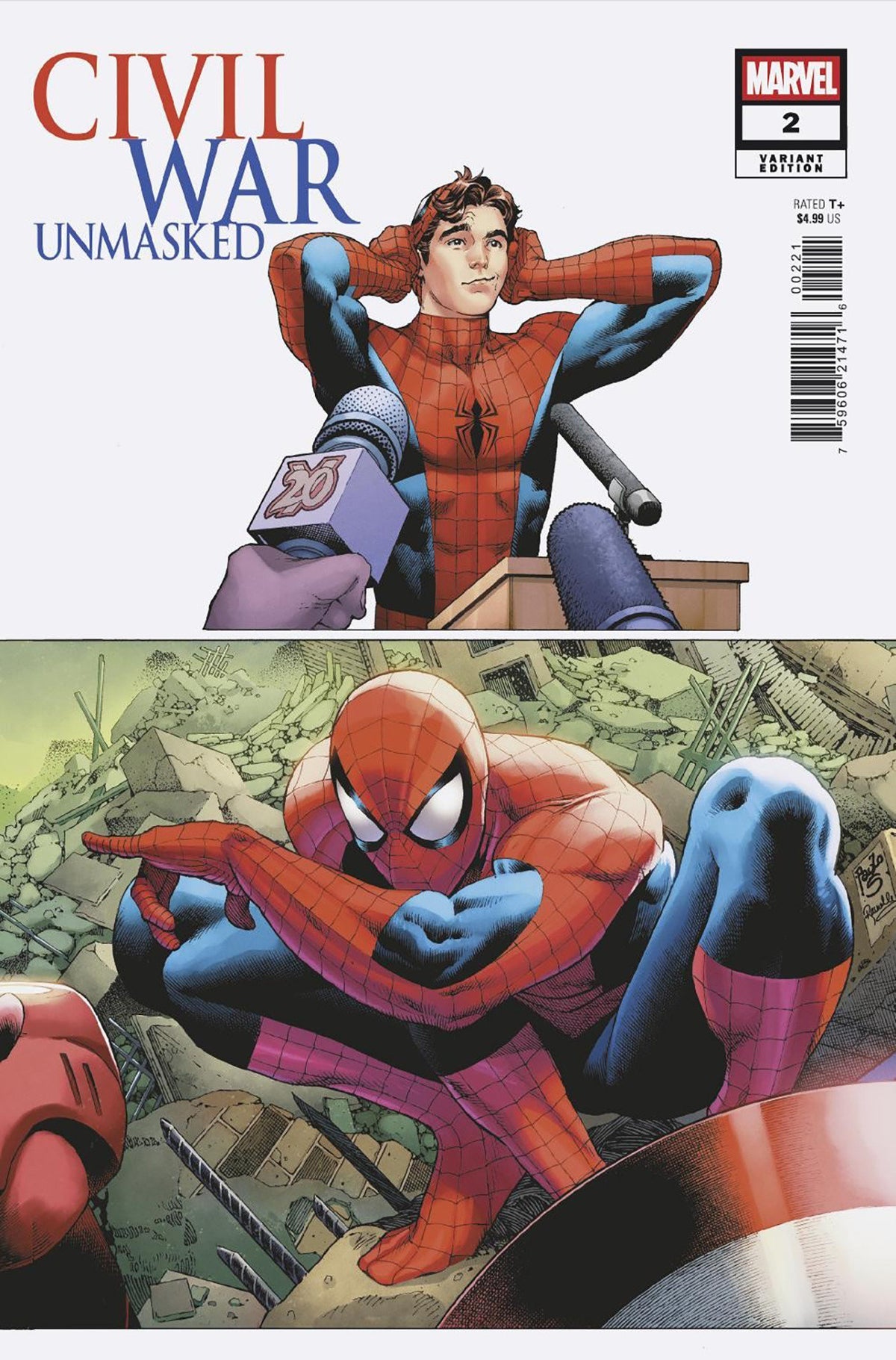 Civil War: Unmasked #2 (Paulo Siqueira Connecting Variant)