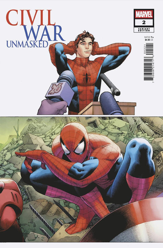 Civil War: Unmasked #2 (Paulo Siqueira Connecting Variant)
