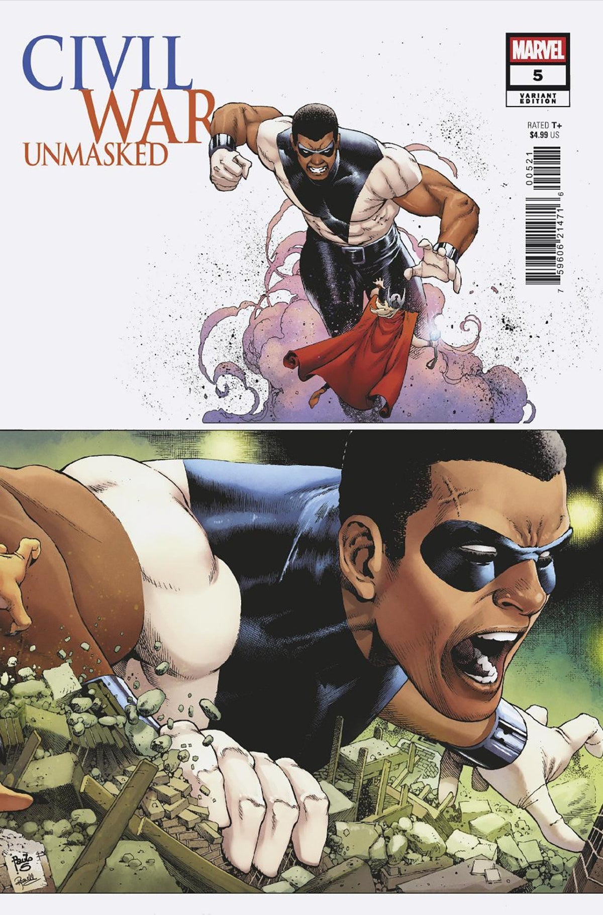 Civil War: Unmasked #5 Paulo Siqueira Connecting Variant
