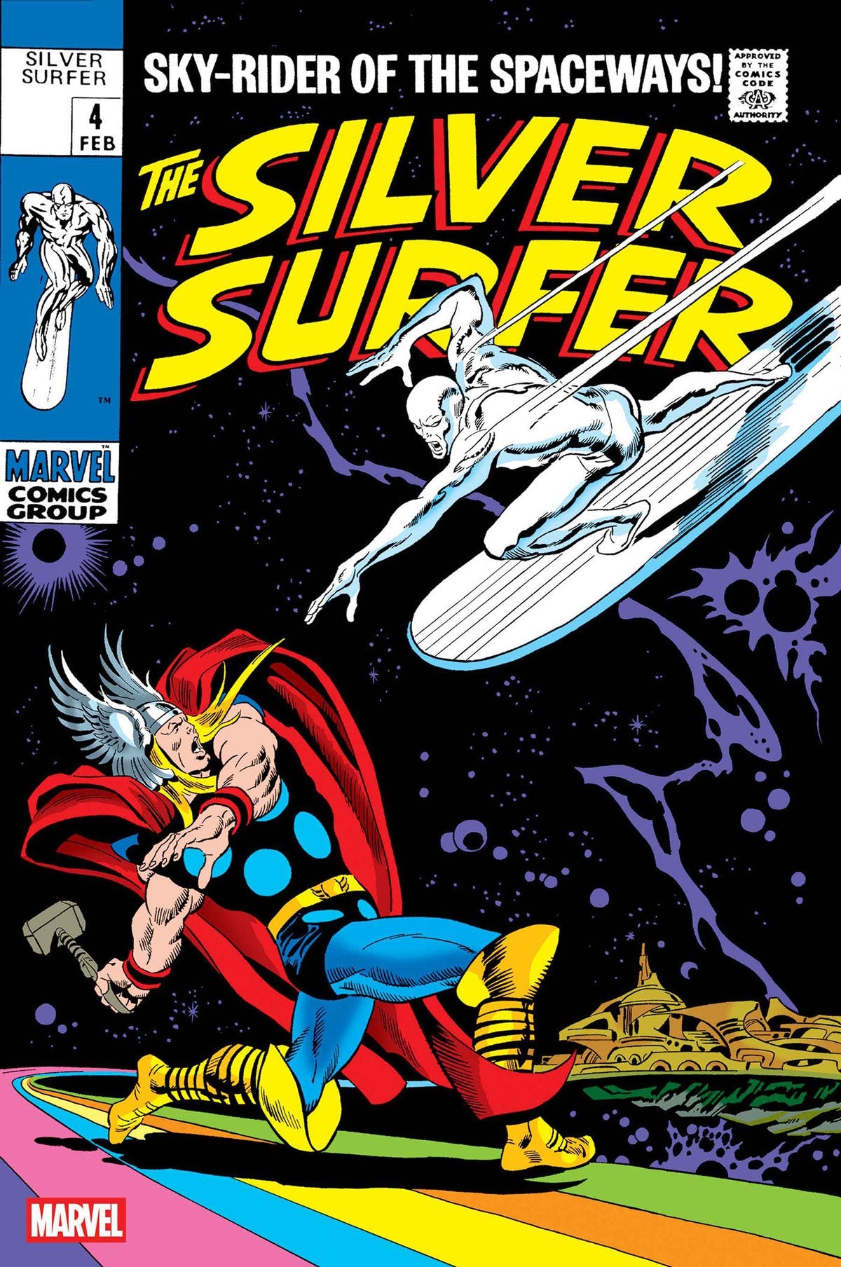 The Silver Surfer #4 (Facsimile Edition 2026 Foil Variant)