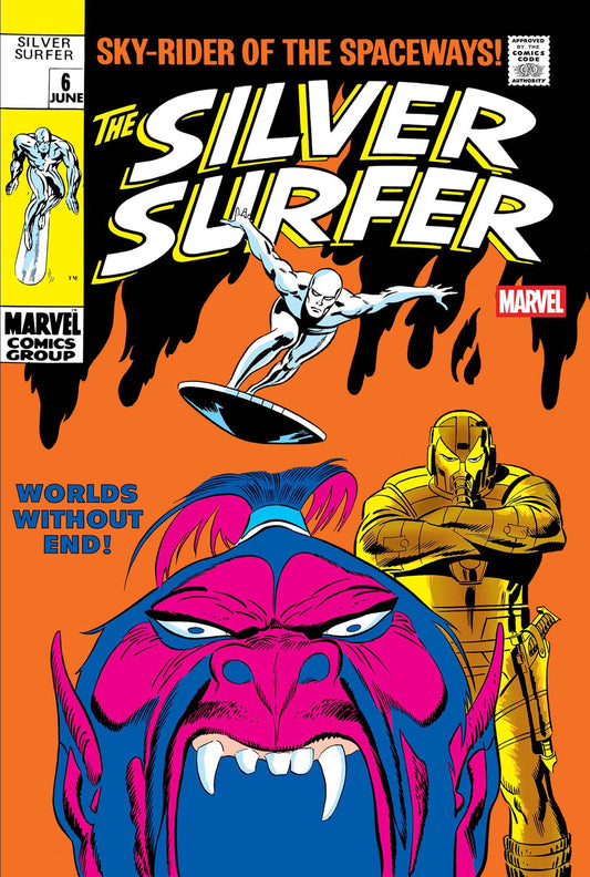 Silver Surfer #6 Facsimile Edition 2026 Foil Variant